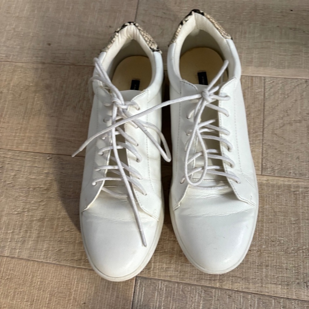 French Connection White Sneakers